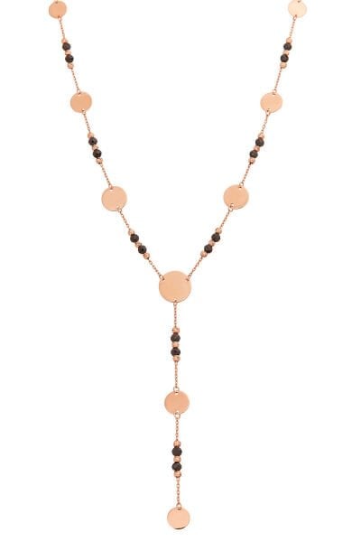 Gümüş Daire Figürlü Sallantılı Kolye